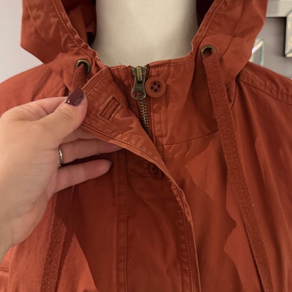 L.L. Bean Rust Orange Jacket size XL - Picture 3 of 7